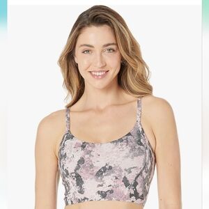 NWT adidas Women's Light Support Long Line Yoga All Over Print Bra L(DD)